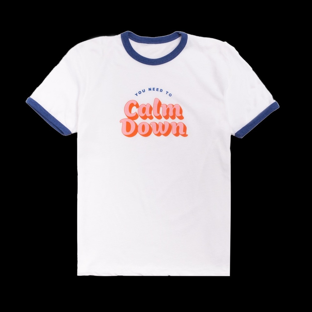 Small Taylor Swift YNTCD white tee (SOLD on Merc)